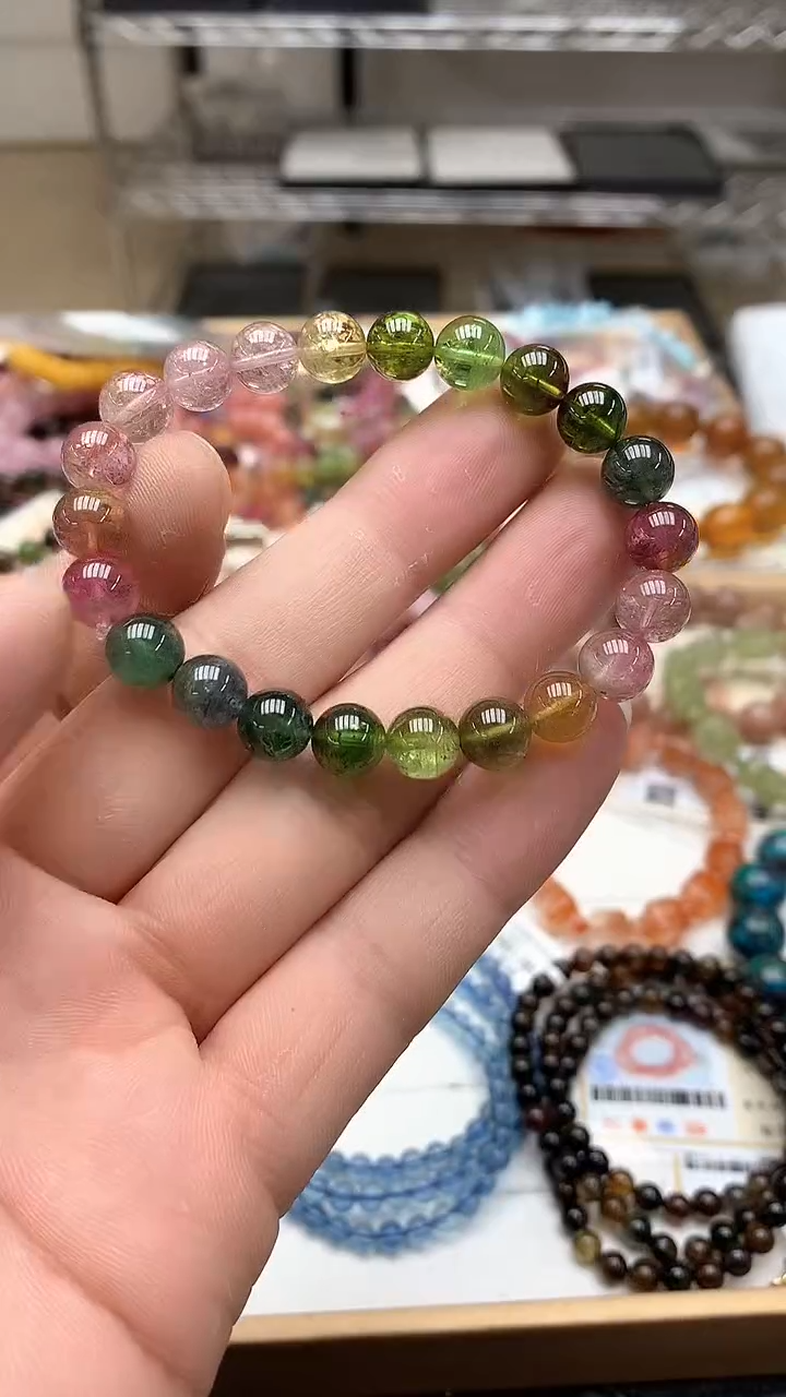 【闪购商品】碧玺手链未镶嵌手链65