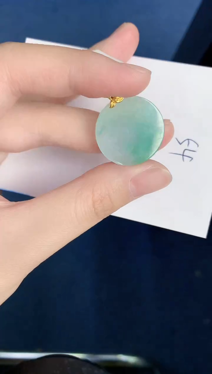 【闪购商品】翡翠颈饰18K金镶嵌000000000