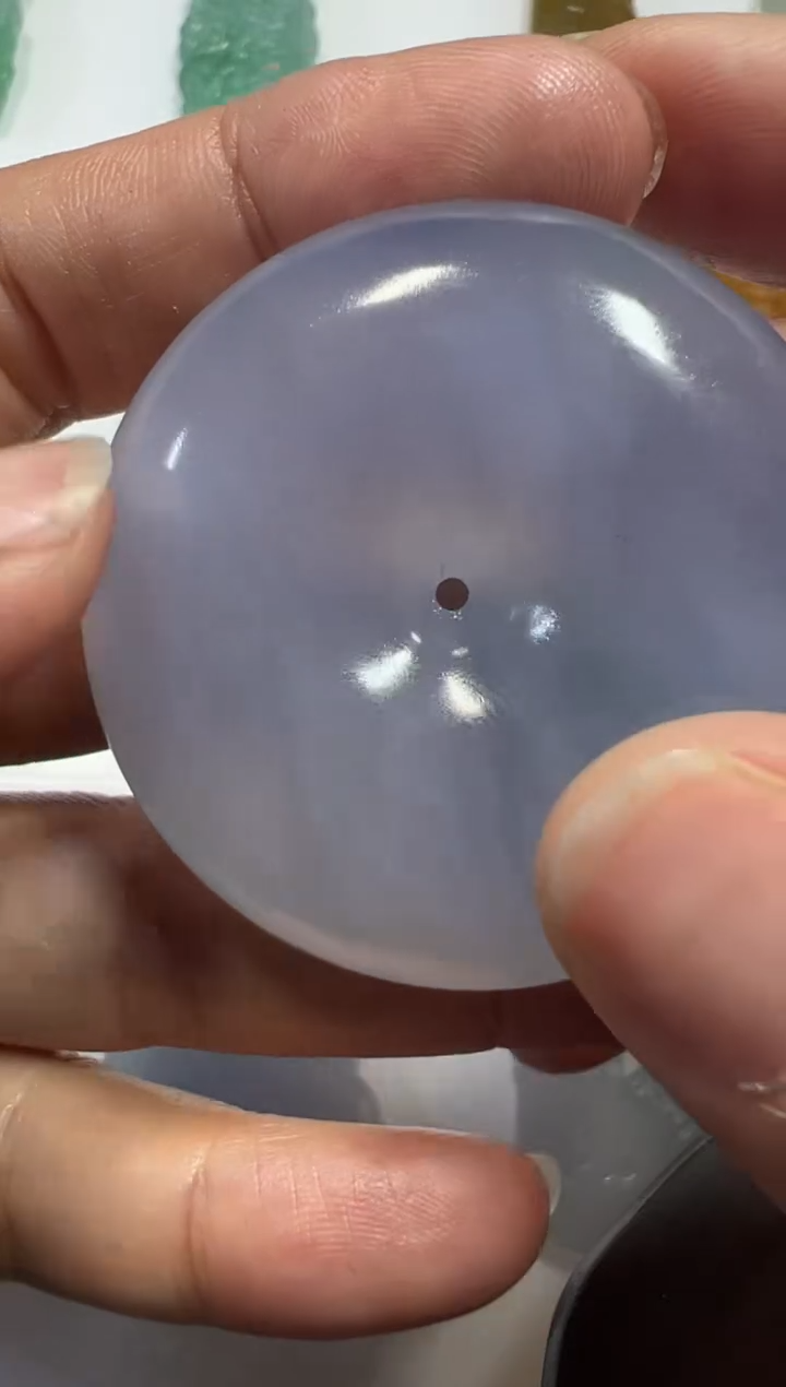 定制翡翠未镶嵌扣子