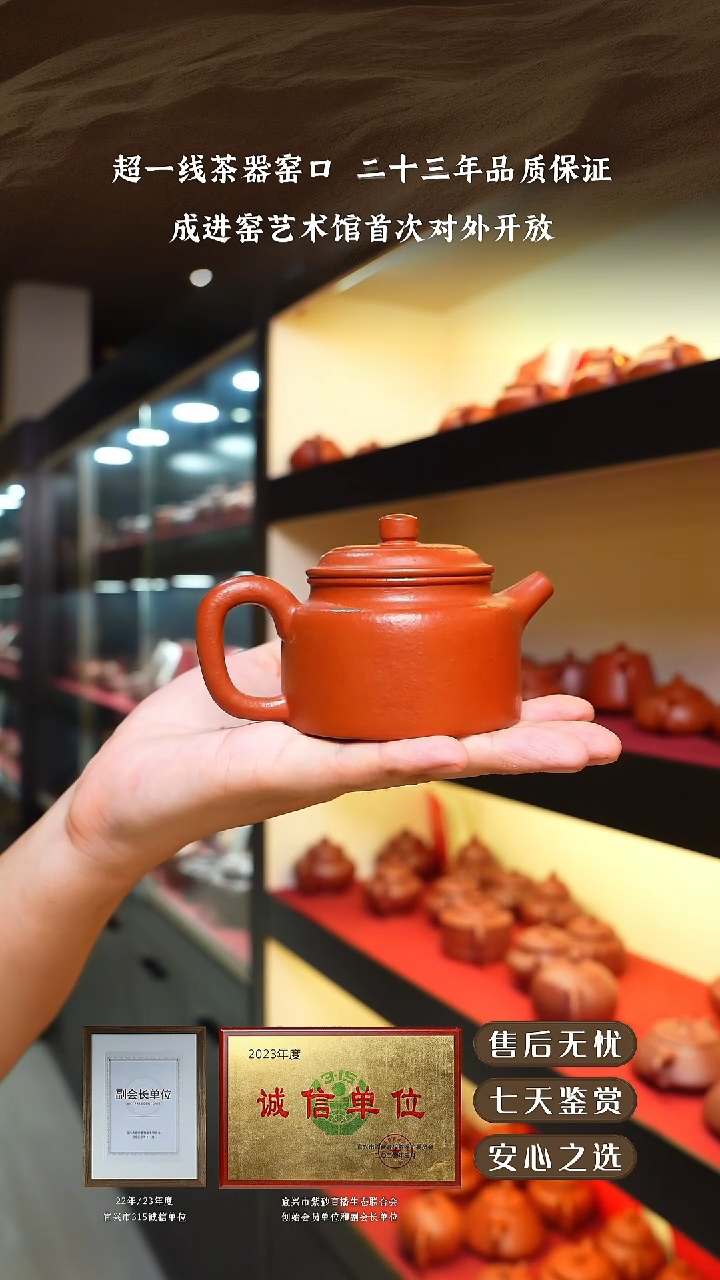 异形紫砂壶德钟200cc