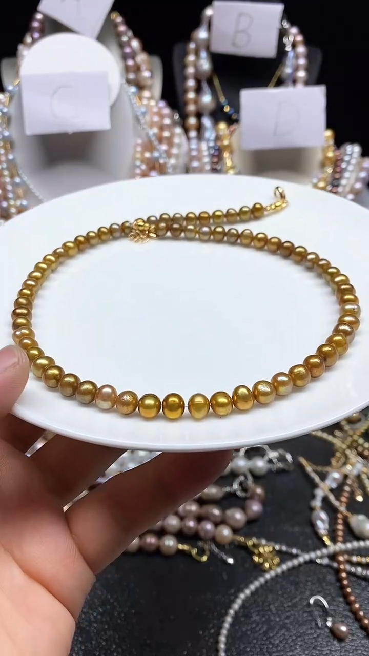 【闪购商品】淡水珍珠颈饰未镶嵌多人