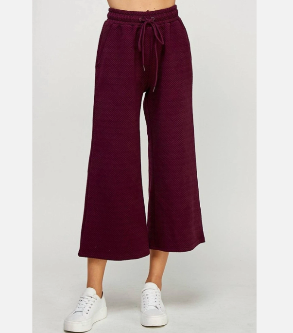 唯琳剪标   A3-3-7123款    秋冬款立体纹直筒休闲裤长95