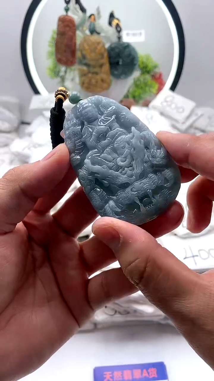 【闪购商品】翡翠颈饰未镶嵌普贤