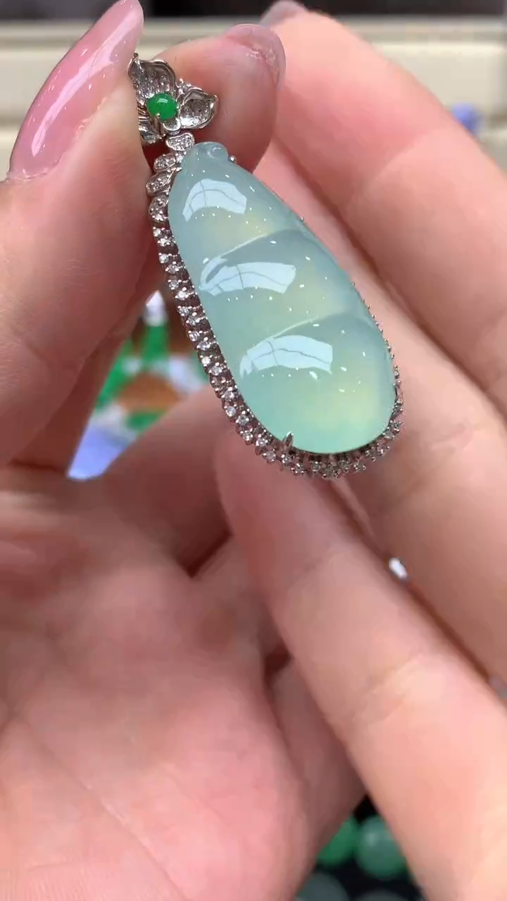 【闪购商品】翡翠颈饰未镶嵌12-天然翡翠
