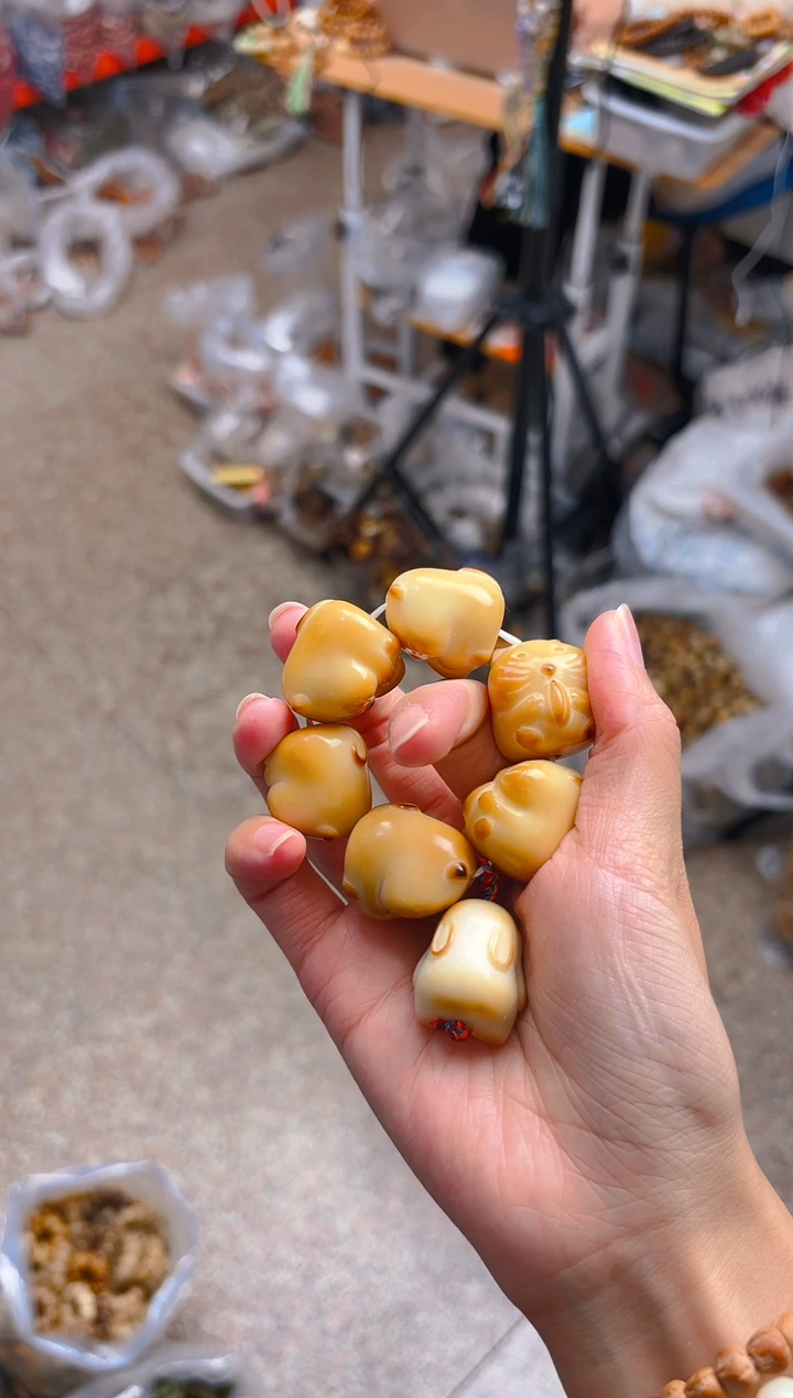 吊坠菩提根/象牙果小仓鼠手捻  方兔