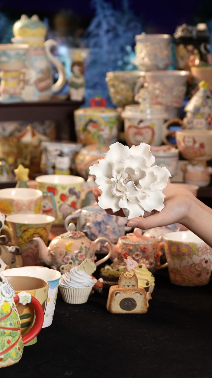 其他陶景德镇釉下彩手绘设计师款陶瓷