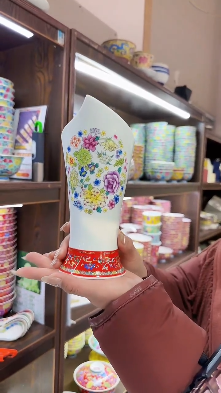 【闪购商品】瓷片 筷子筒一个景德镇陶瓷