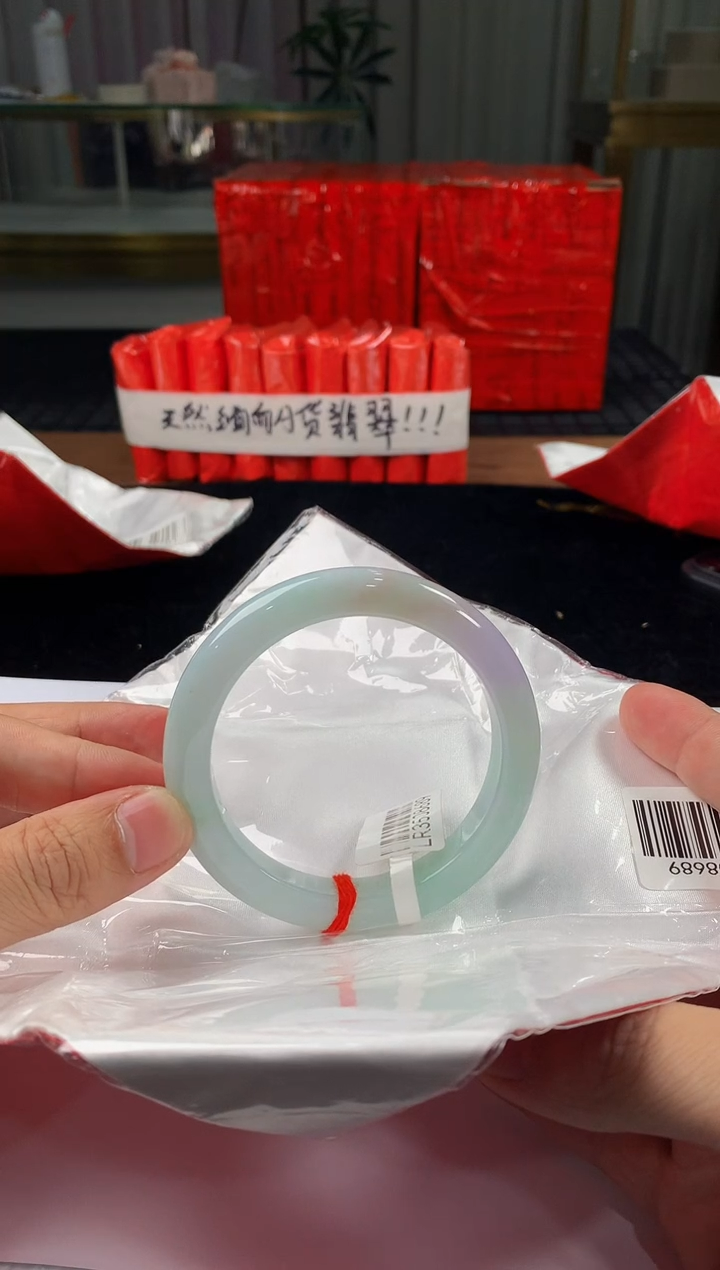 未镶嵌定制翡翠5073毛货不退不换 60-61圈