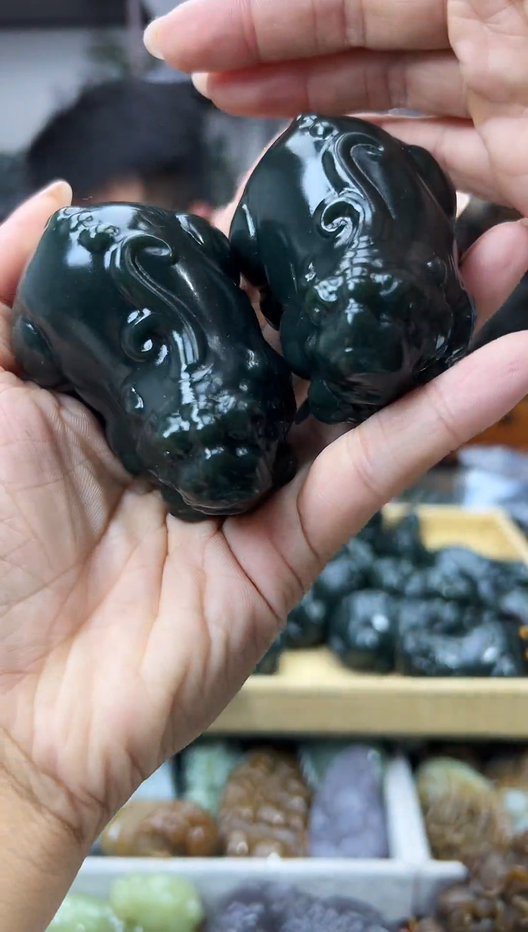 和田玉未镶嵌把件多样性发货 拍一发一