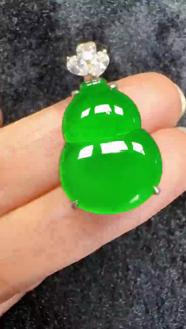 未镶嵌定制翡翠翡翠吊坠61