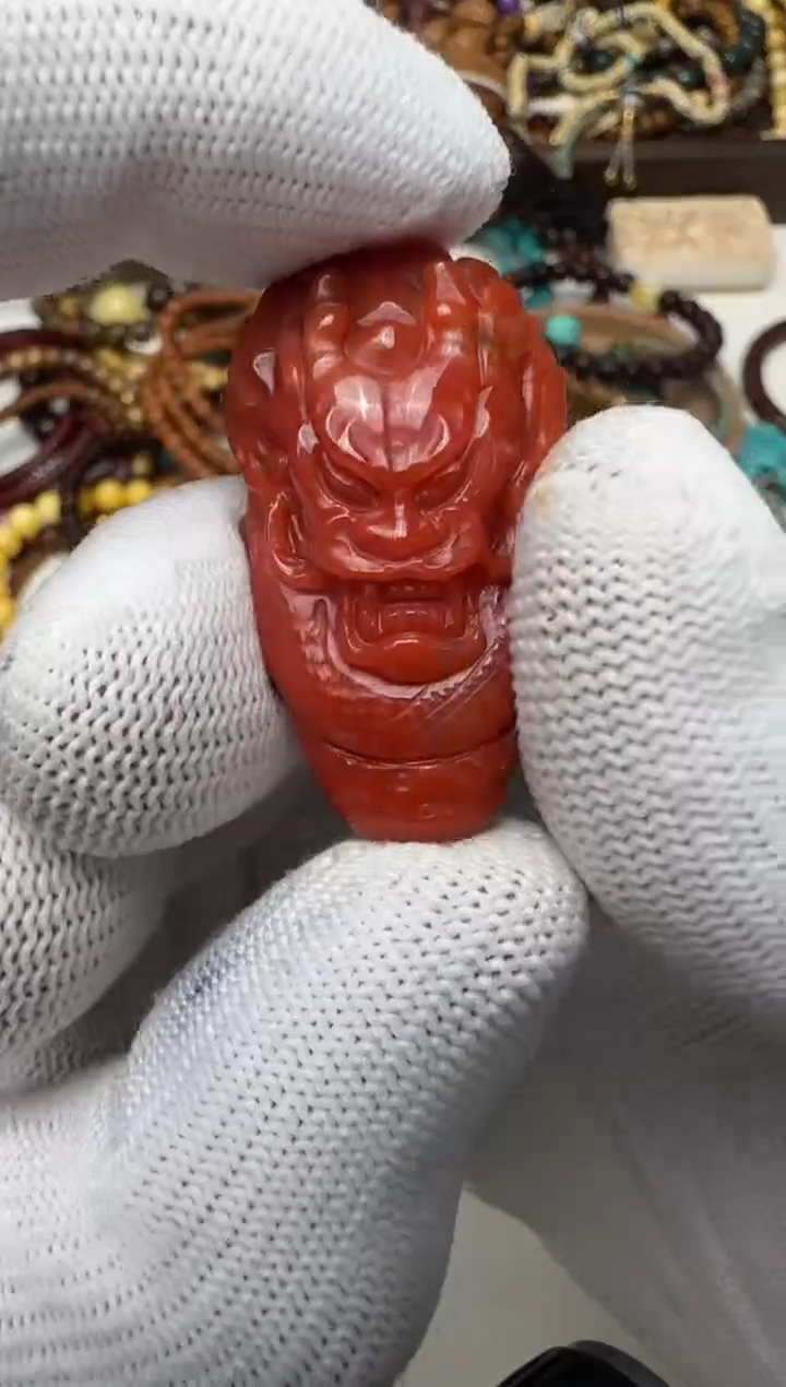 【闪购商品】南红玛瑙颈饰未镶嵌文玩文玩