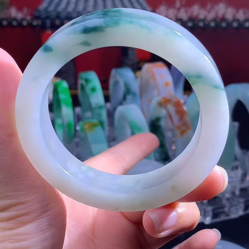 镯美人翡翠定制手镯