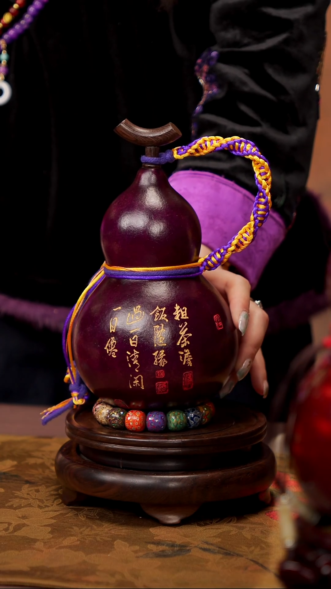 【闪购商品】315易林高端工艺大漆酒葫芦--248