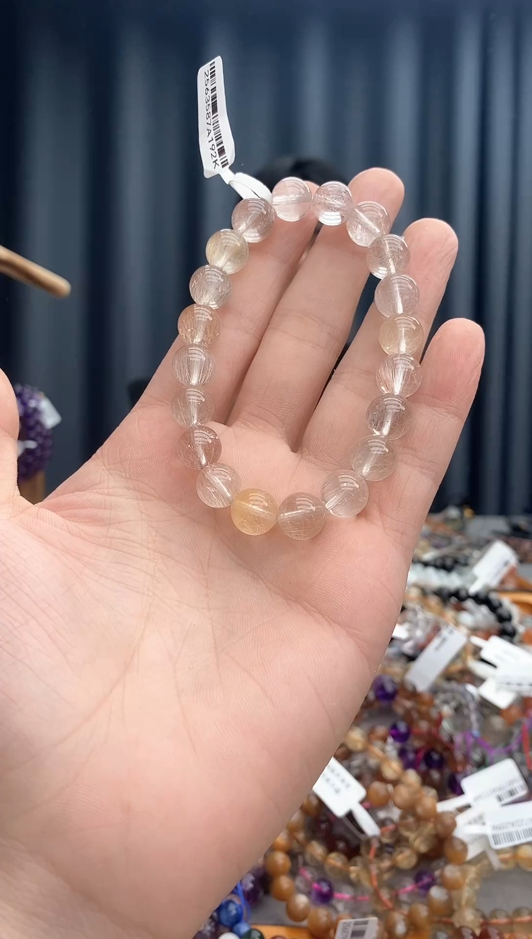 【闪购商品】水晶手链未镶嵌兔毛