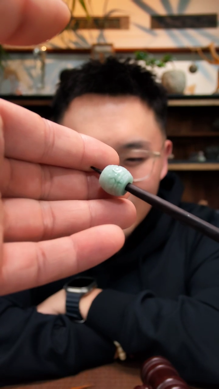 散珠翡翠翡翠桶珠DN