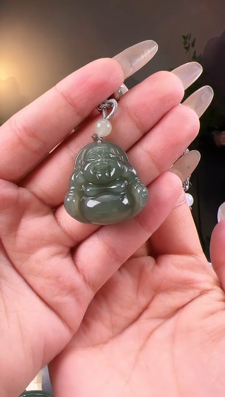 【闪购商品】和田玉颈饰未镶嵌佛公1204