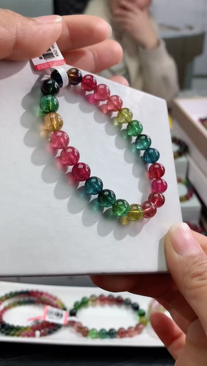 【闪购商品】碧玺手链未镶嵌多样性发一条