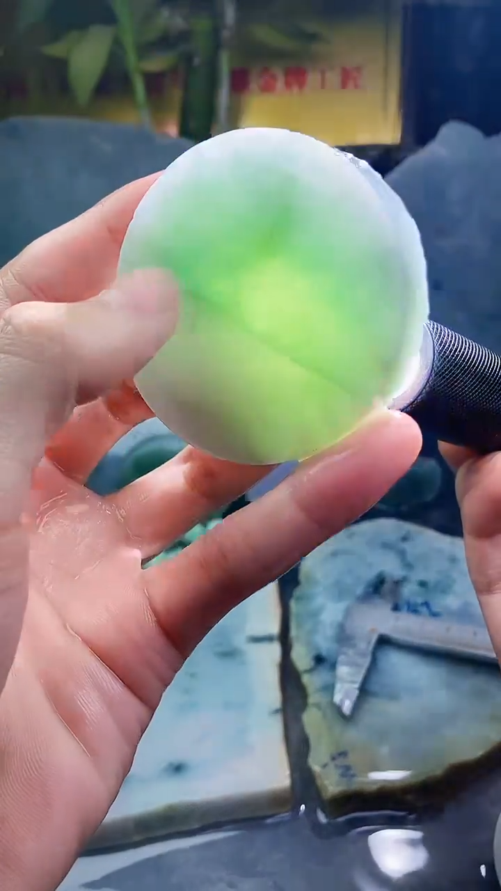 未镶嵌挂件翡翠小雨209