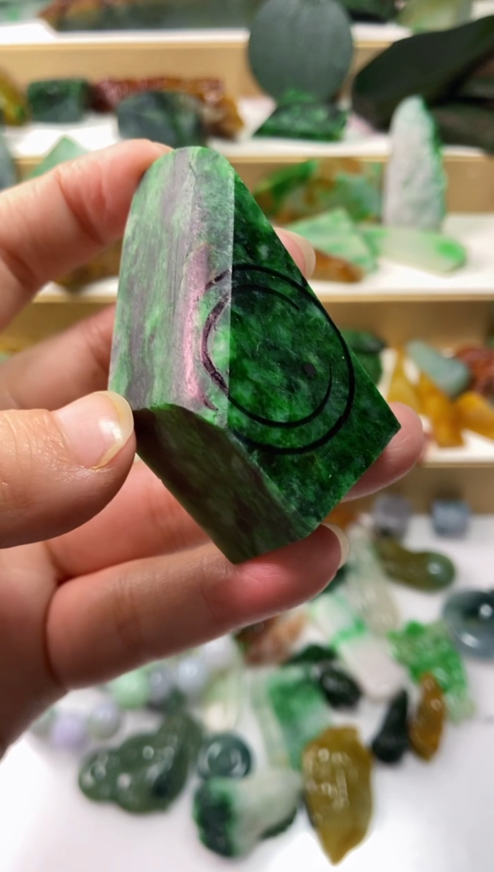 颈饰未镶嵌翡翠邱219天然翡翠