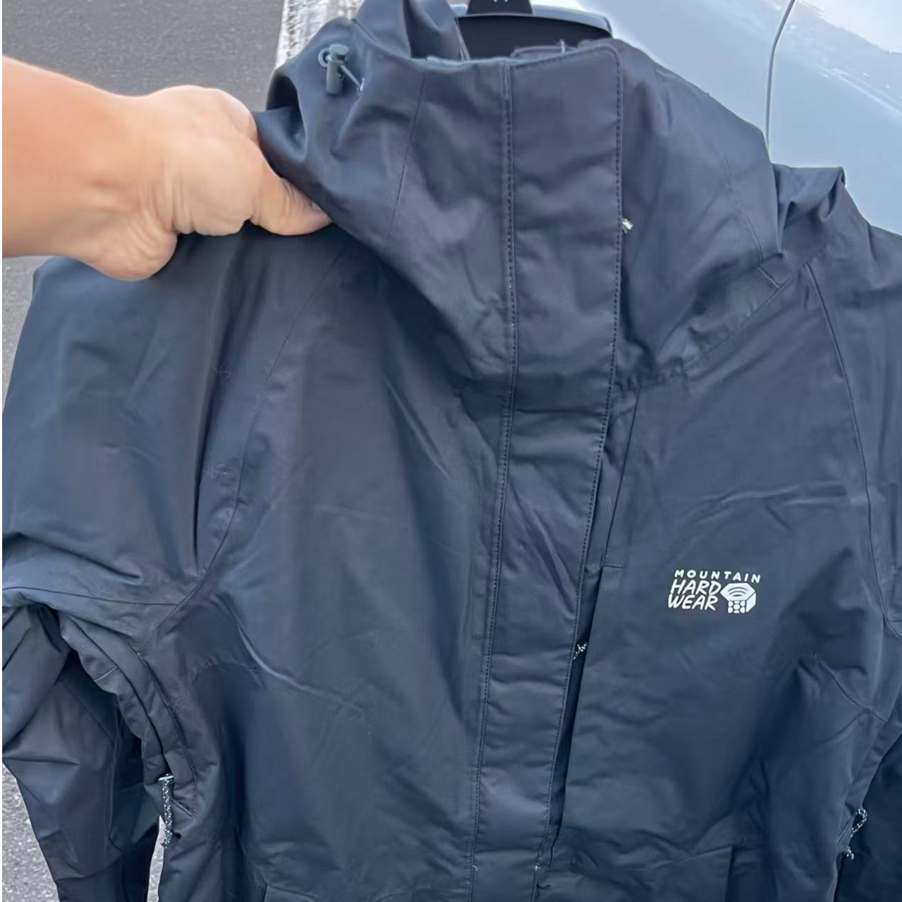 Mountain hardwear/山浩女士连帽棉服M码（有色差）