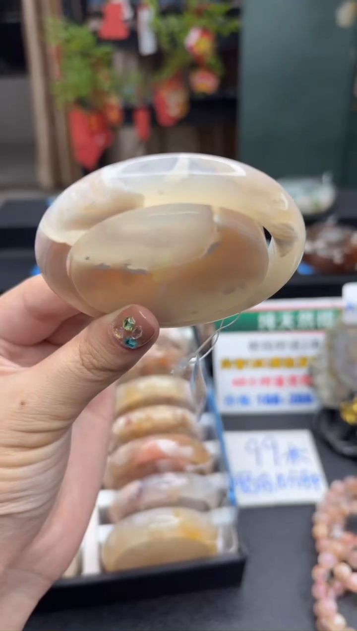 【闪购商品】石英质玉手镯未镶嵌1101（57圈赠送镯心）