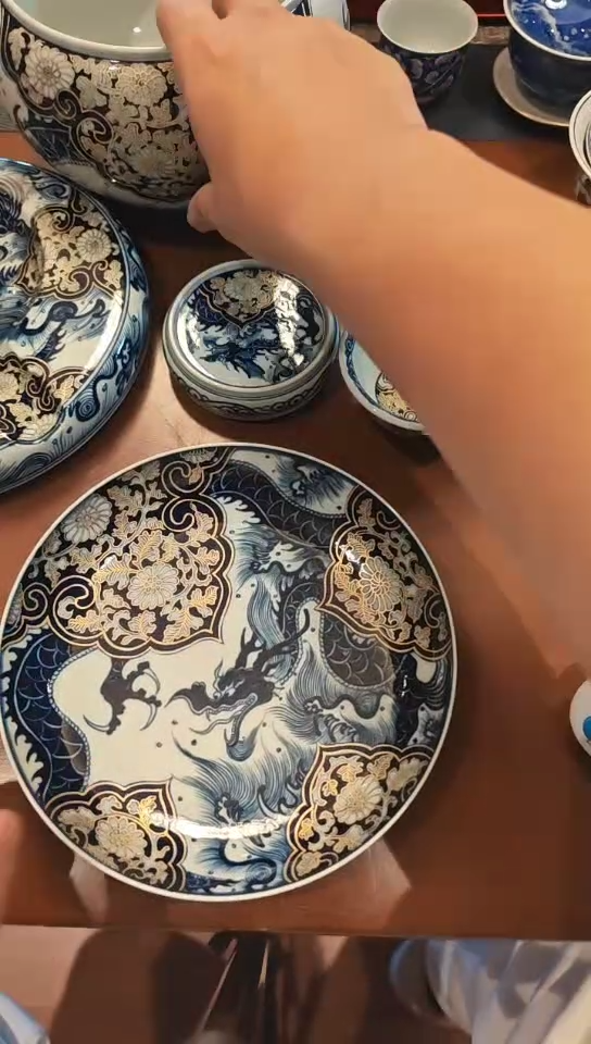 陶才*圣觉堂茄缸六件套组无包装不退换15