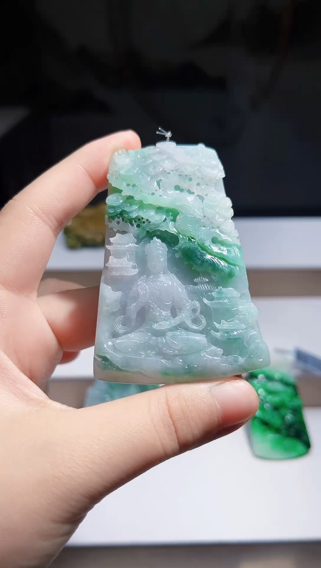 未镶嵌定制翡翠挂件