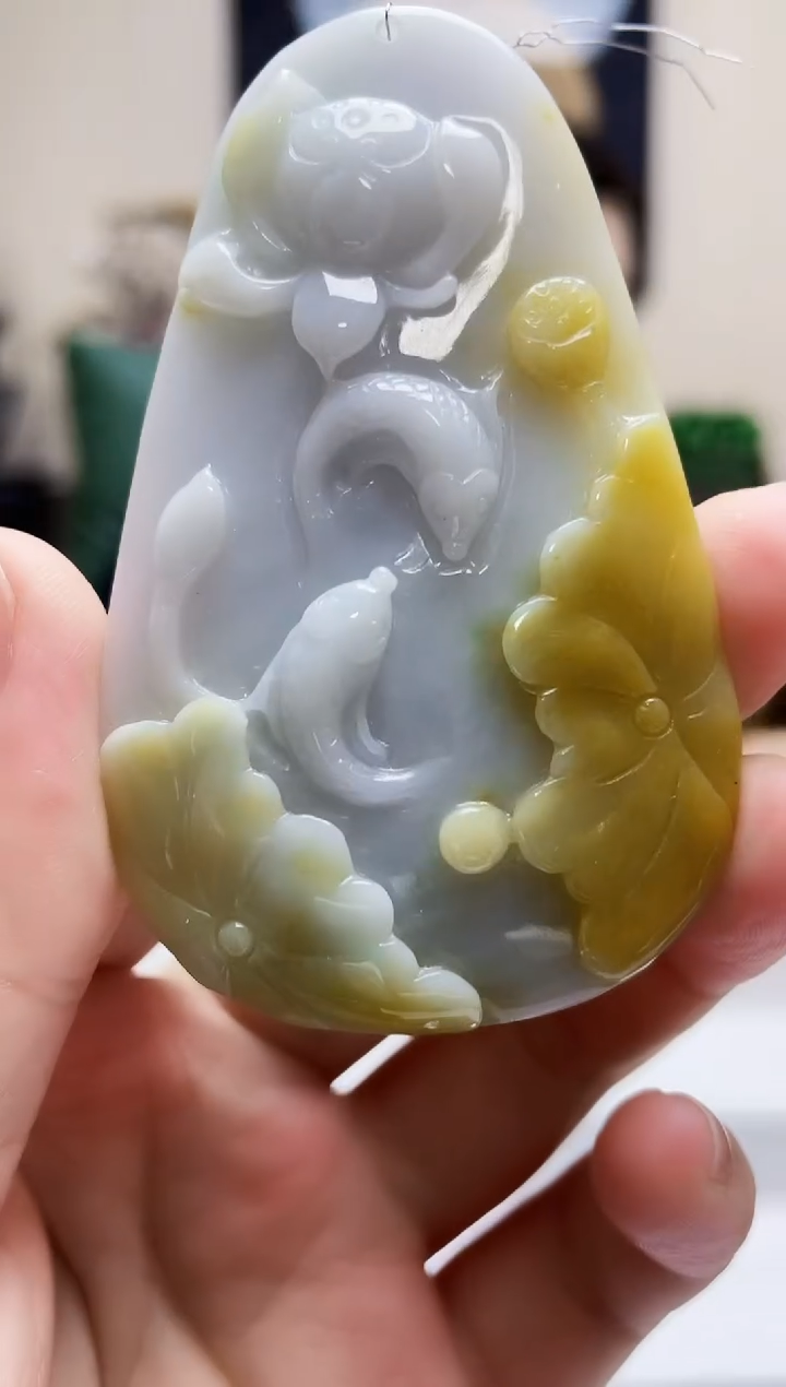 未镶嵌定制翡翠吊坠34