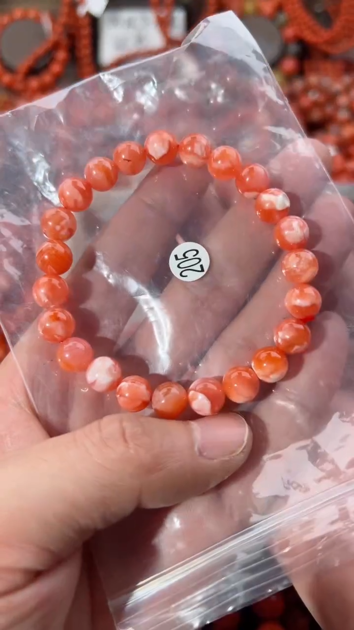 【闪购商品】南红玛瑙手串未镶嵌8+