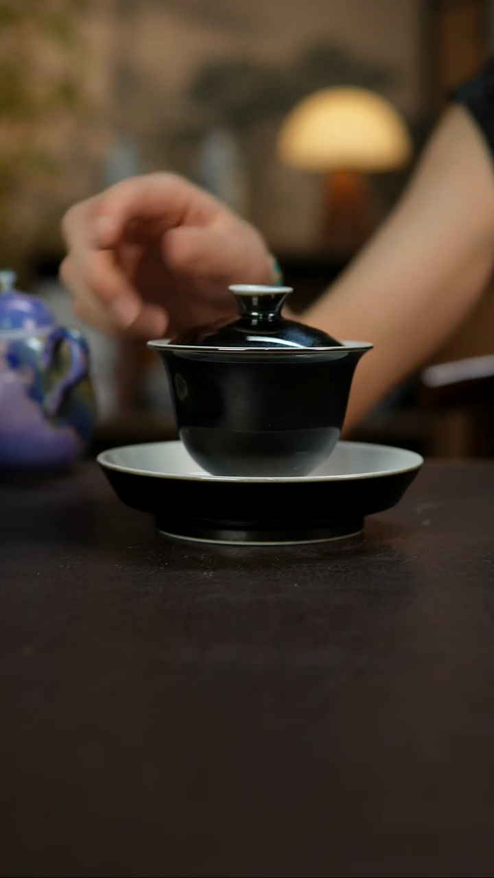 杯景德镇陶瓷杯碗柴烧多人