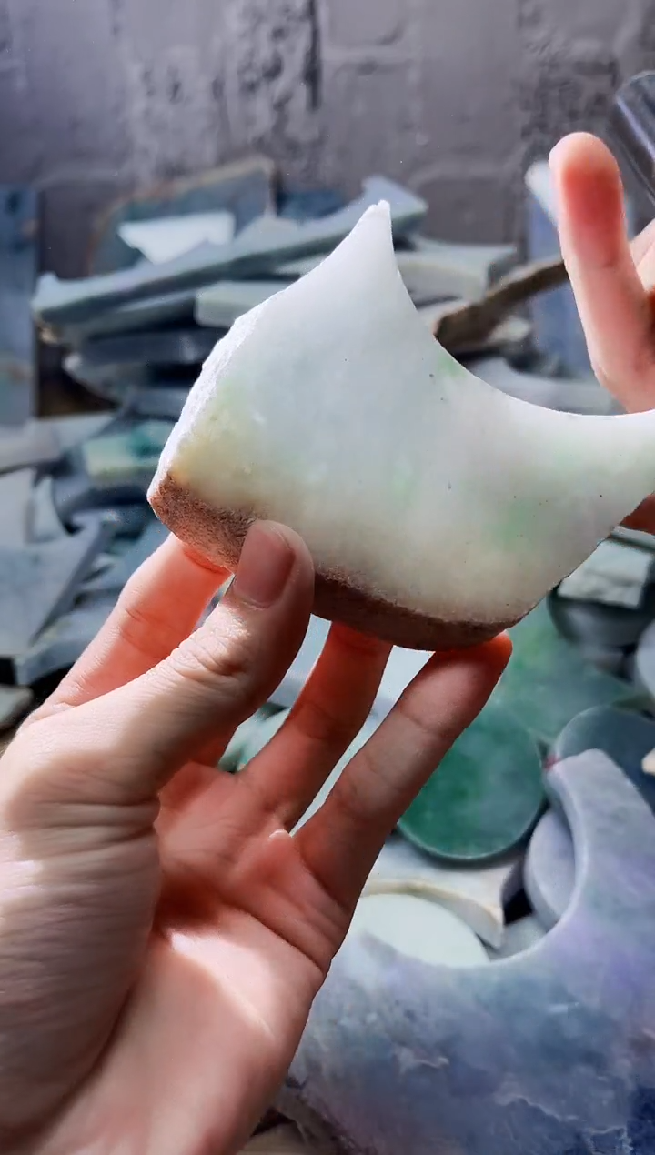 裸石翡翠翡翠a货正品玉石陈916