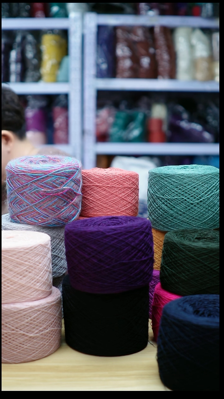 羊绒欢姐编织E135