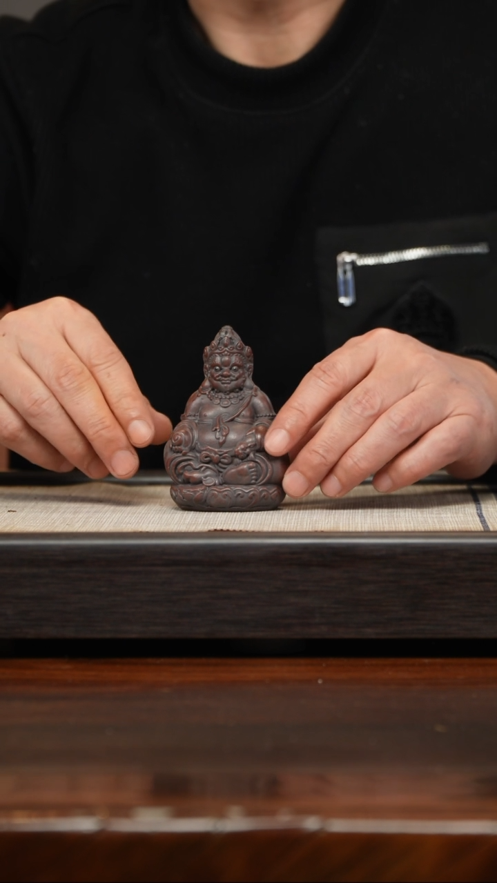 【闪购商品】紫砂茶壶黄财神茶宠