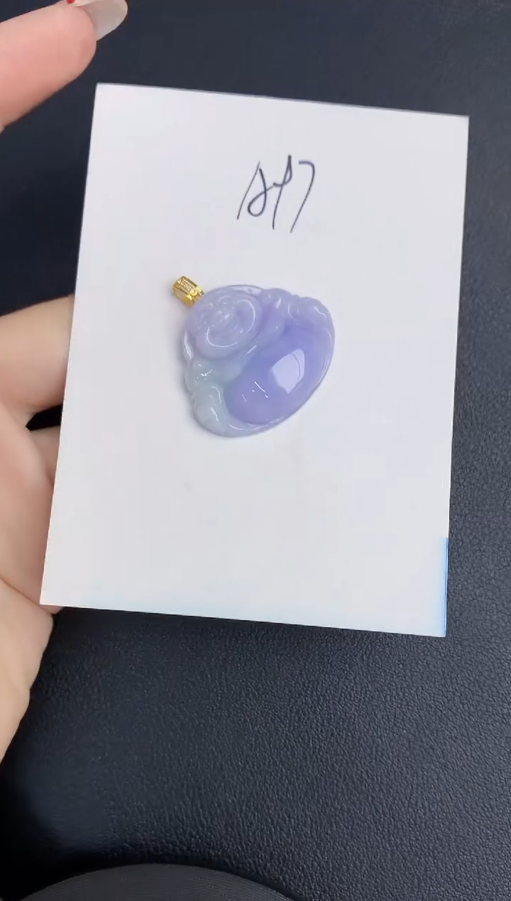 【闪购商品】翡翠颈饰18K金镶嵌0000000000