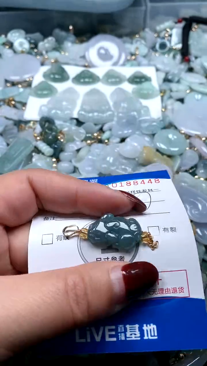 【闪购商品】翡翠颈饰未镶嵌闪购商品0188448