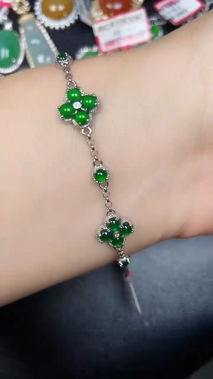 银S925镶嵌戒指翡翠2310