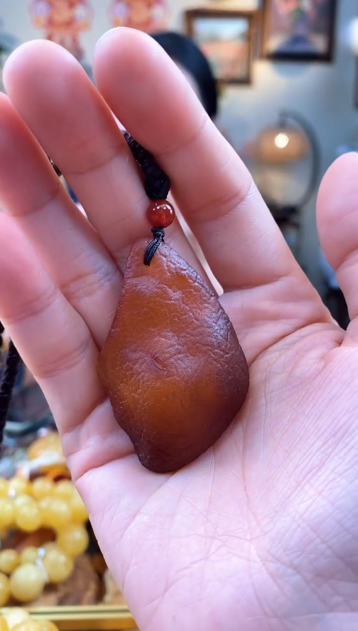 【闪购商品】未镶嵌琥珀颈饰吊坠