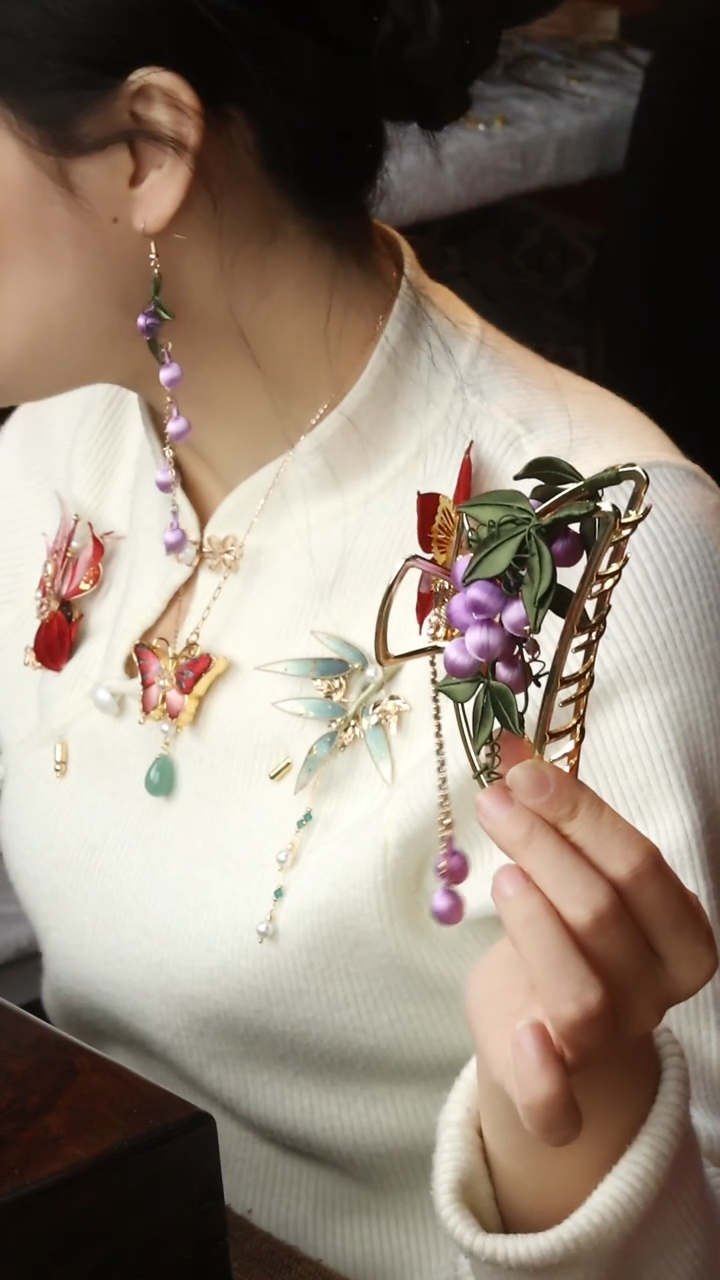 【闪购商品】刺绣纯手工非遗国风饰品