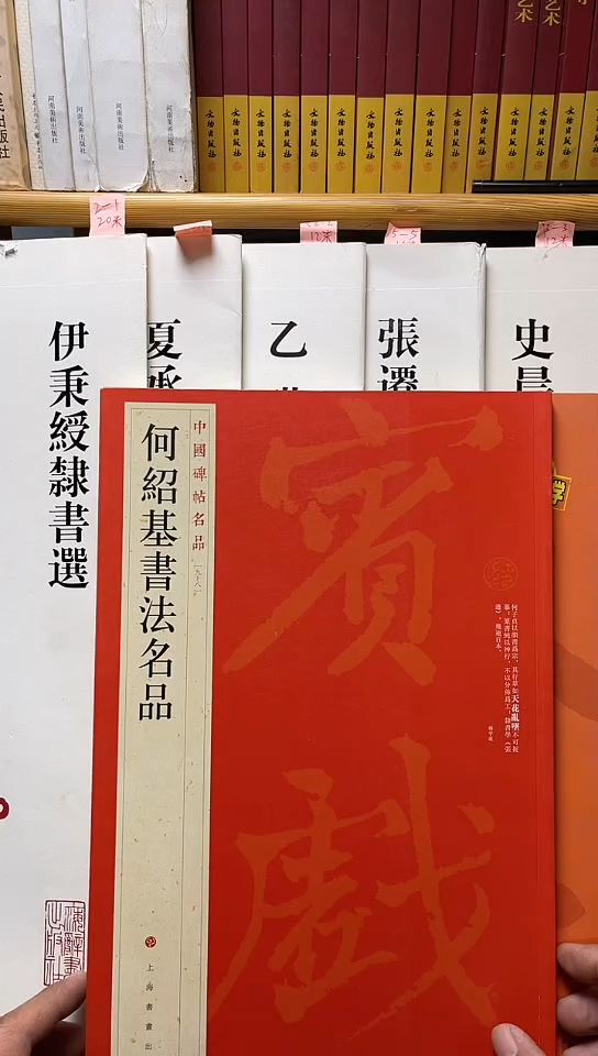 中国碑帖名品 98 何绍基书法名品库位11-4