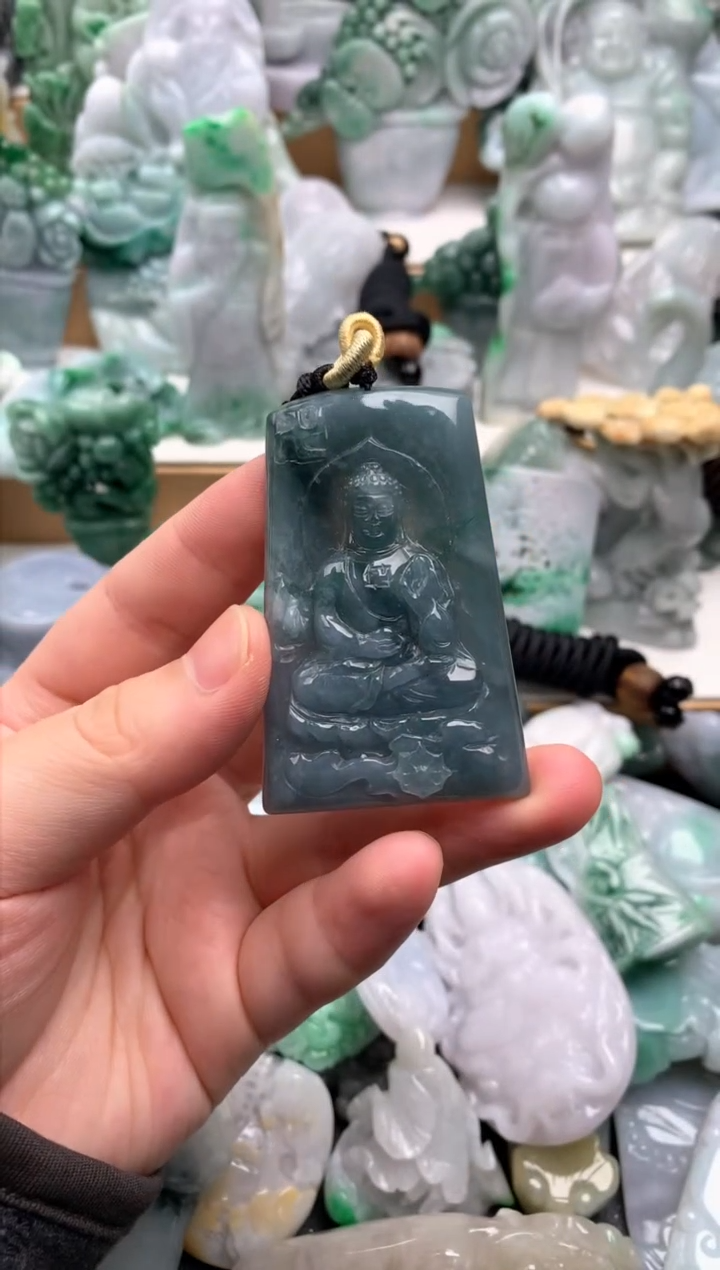 吊坠(不含链)未镶嵌翡翠1