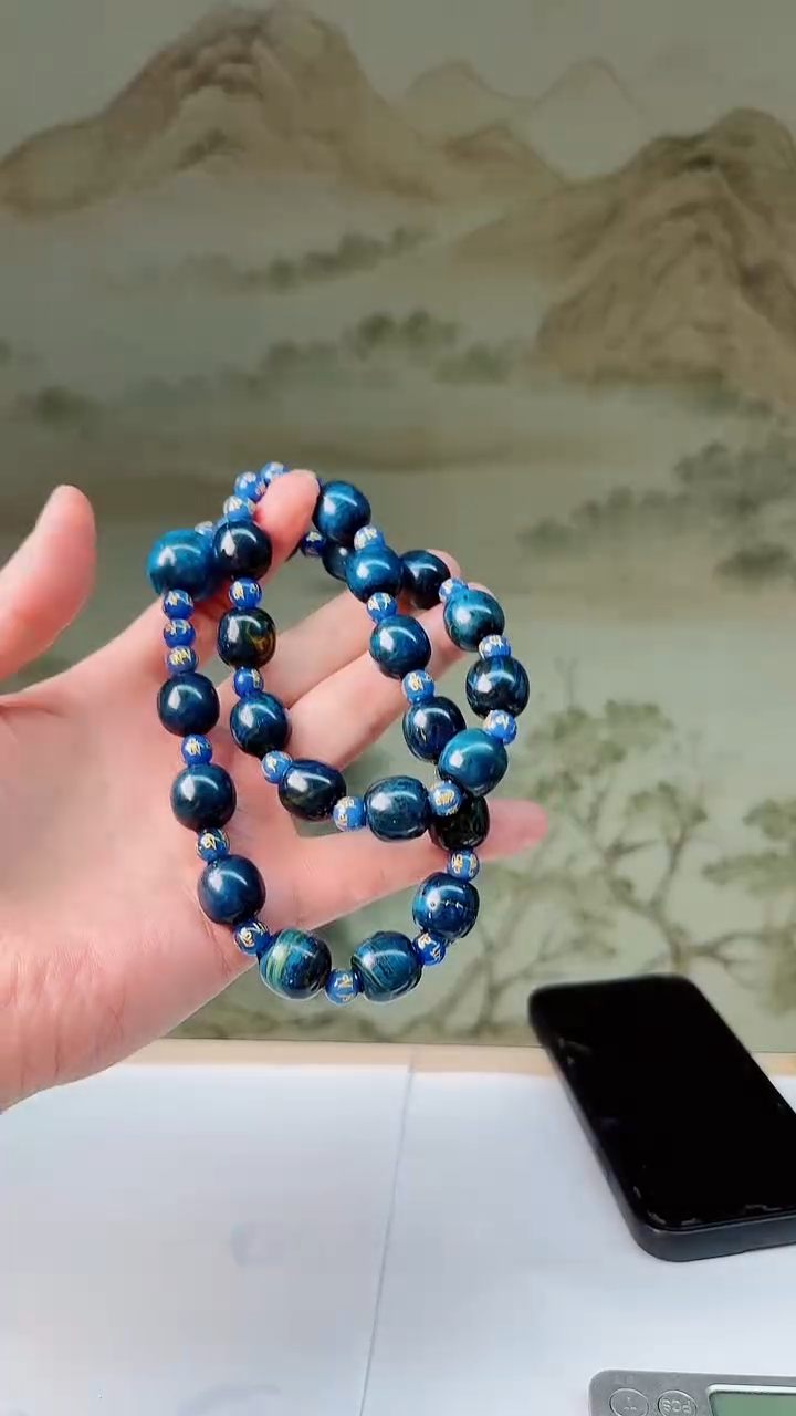 手饰玛瑙未镶嵌蓝精灵项链多样性发一