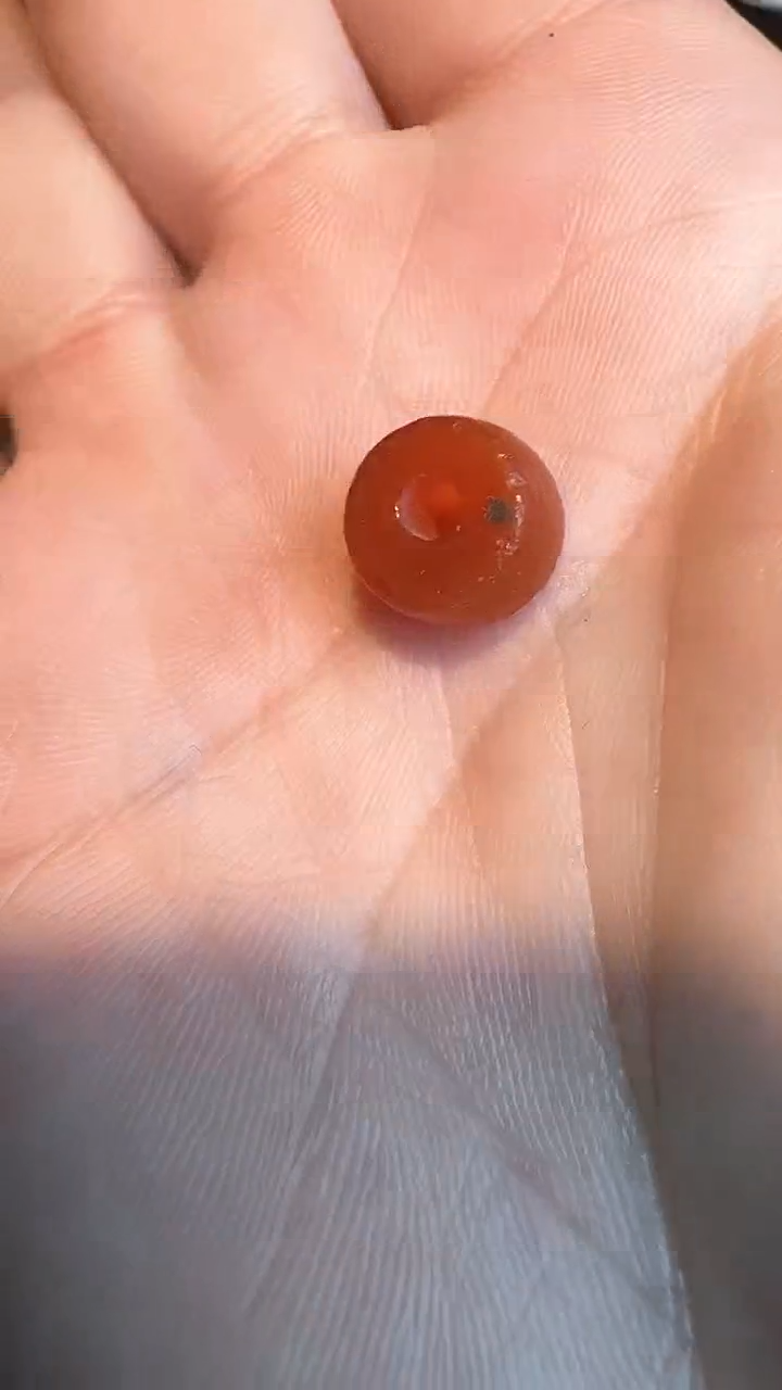 【闪购商品】玛瑙/玉髓无未镶嵌【今藏古】玛瑙珠单颗