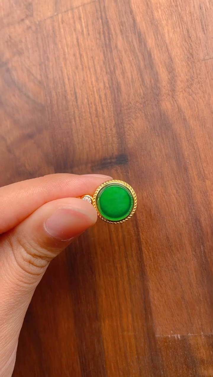 【闪购商品】翡翠吊坠(不含链)银S925镶嵌无事牌