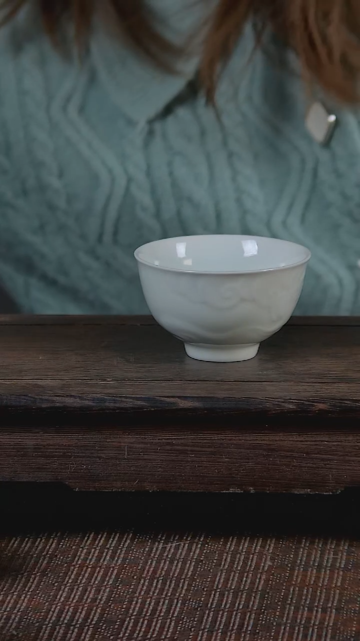 【闪购商品】折葵非器手工手绘祥云杯