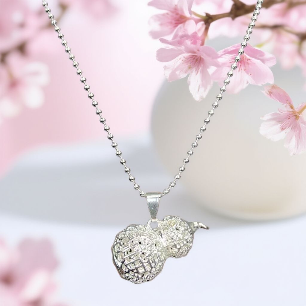 经典百搭珠珠链送葫芦吊坠