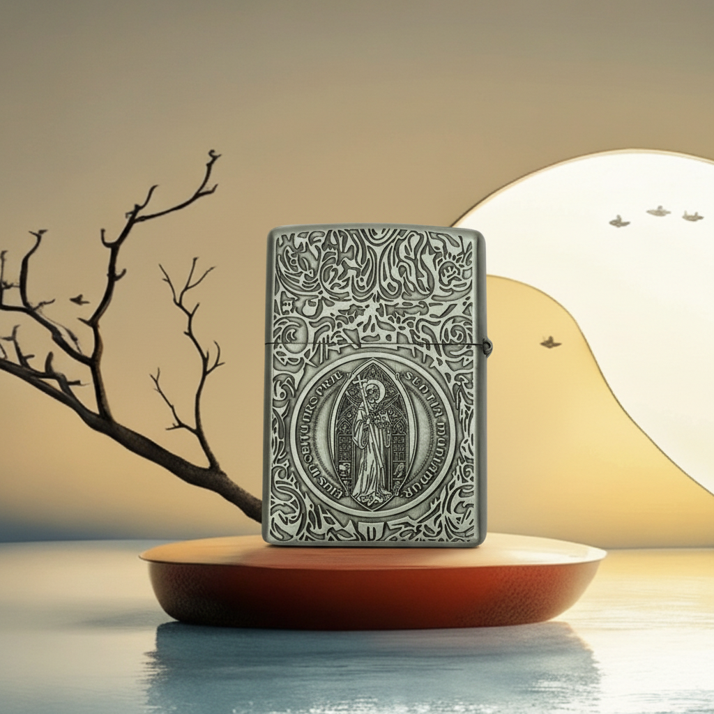 康斯坦丁银 防风打火机