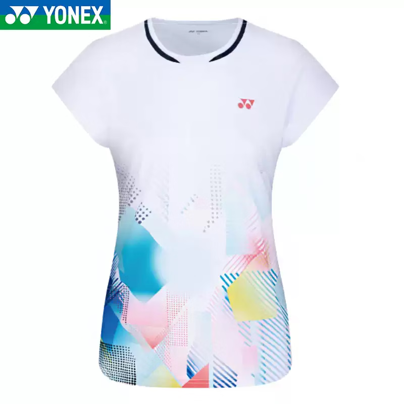 YONEX/尤尼克斯羽毛球服男女同款短袖比赛系列运动服