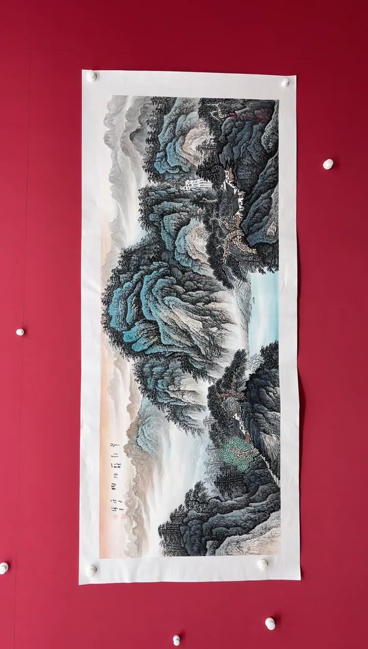 【闪购商品】国画吴-小六尺山水/无框/W