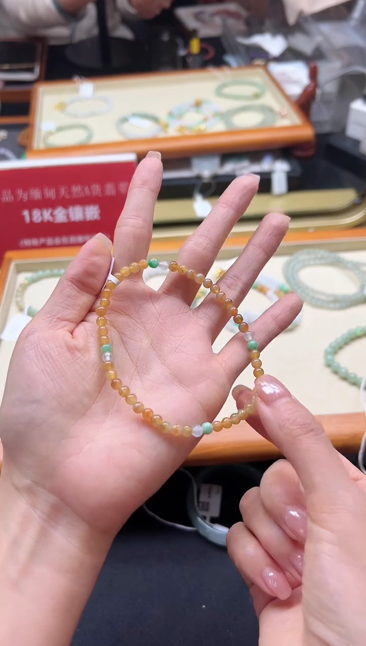 【闪购商品】翡翠手串未镶嵌TL0307-24