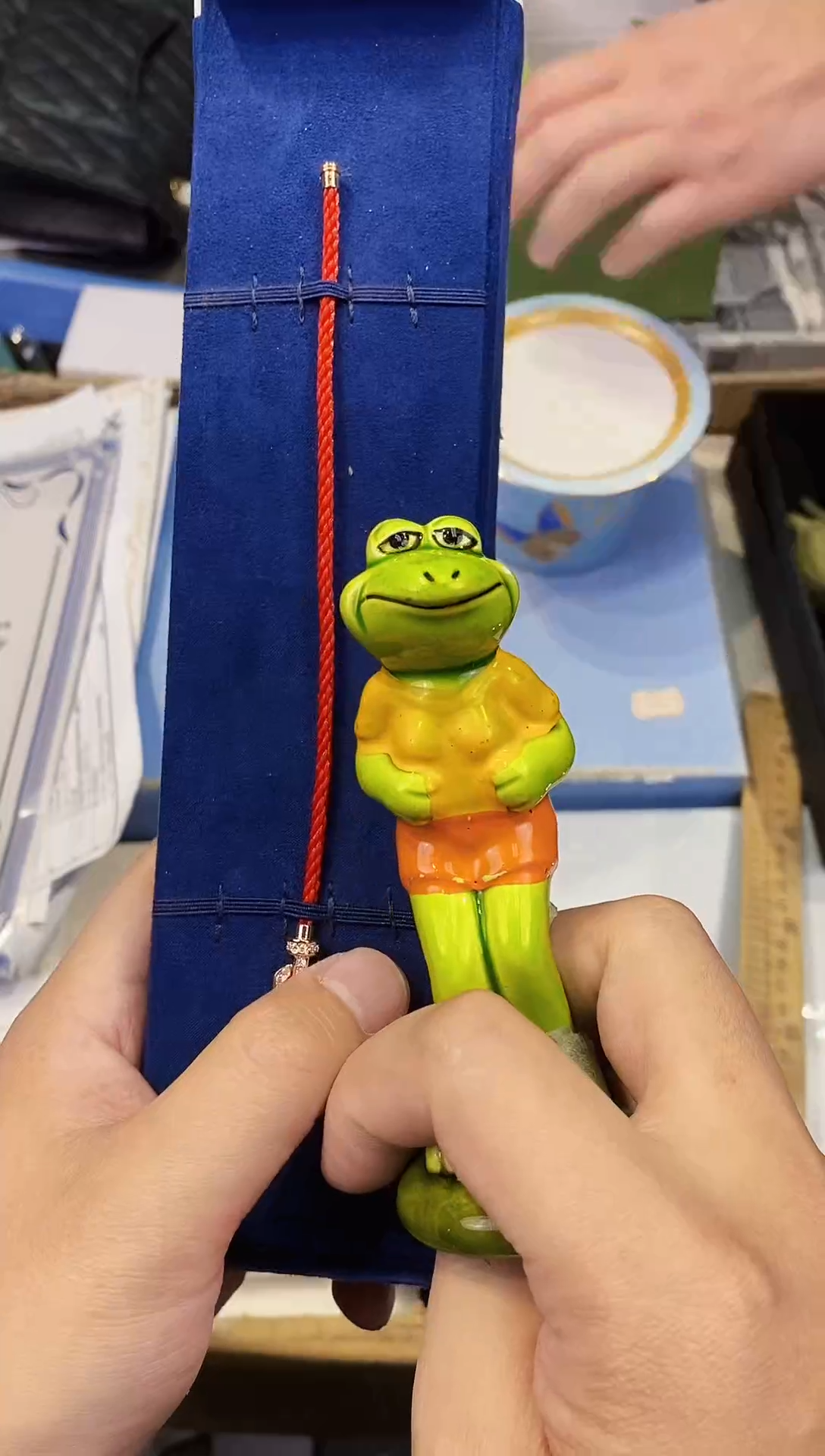 【闪购商品】瓷片马蹄红·都是我的大宝贝儿瓷器